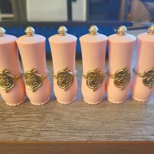 6 Pcs/Set Flower Jelly Lipstick Set Temperature Change Moisturizer Long Lasting